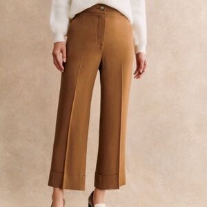 Sezane Damon Trousers Camel - Size 8